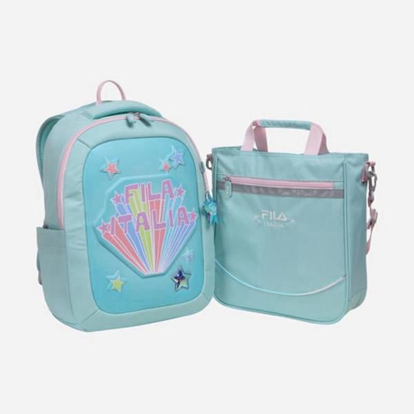 Mochila Fila Menina Turquesa - Fila Cotton Candy School Set Outlet Portugal,YWOH-12956